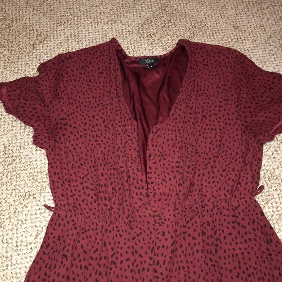 RAILS JET RUST SPOTTED PRINT JUMPSUIT SIZE SMALL - Picture 4 of 9